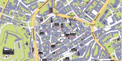 Mapa bratislavi Slovačke