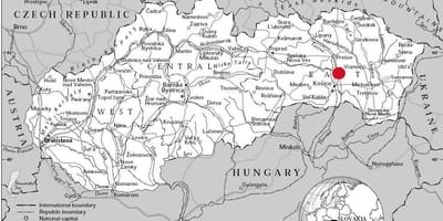 Mapi istočne Slovačke