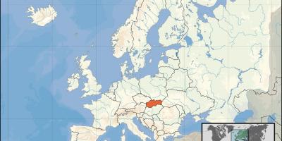 Slovačke lokaciju na svijetu mapu