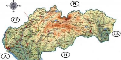 Mapi Slovačke zamkovima